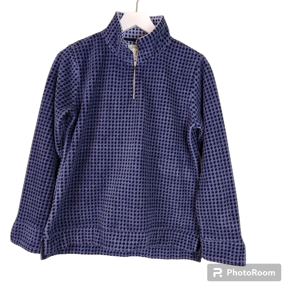 Orvis Grid quarter zip Fleece